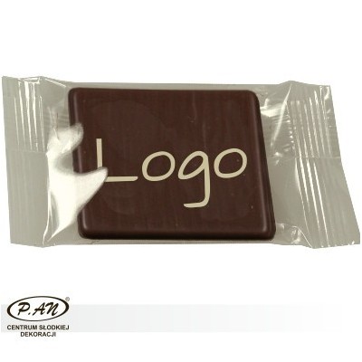 Chocolate logos white