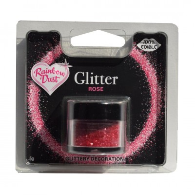 Barwnik brokatowy Glitter - BRB18 - Różowy - 3-5g