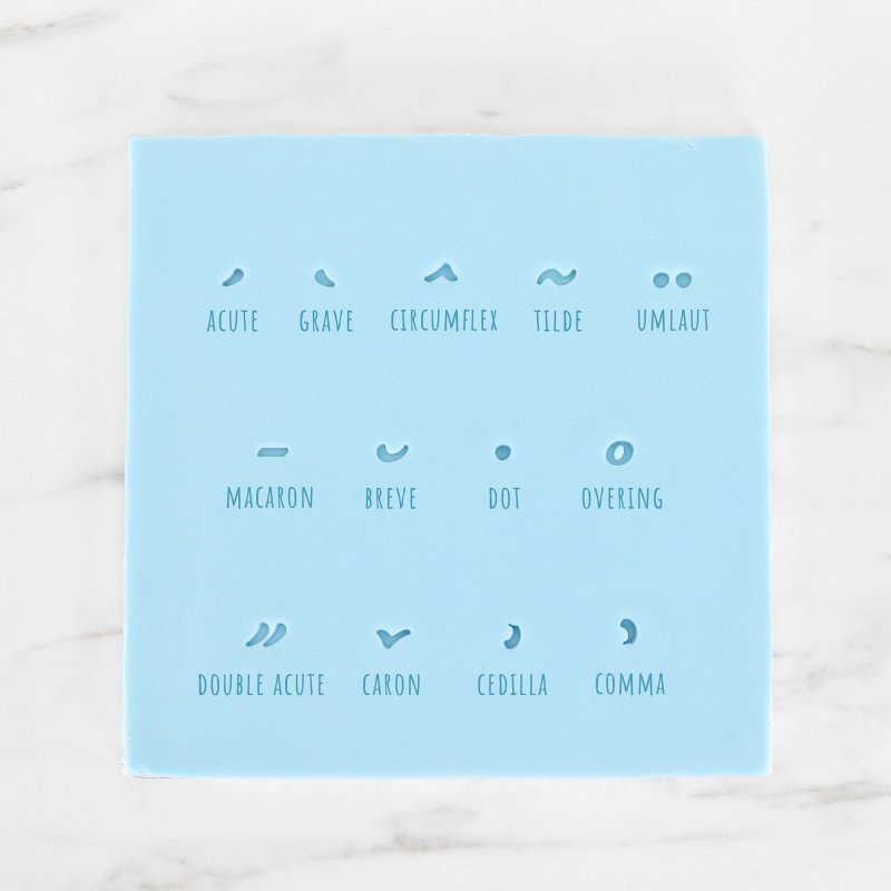 Foremki do odciskania cyferek  rozmiar 35mm ANGFP35