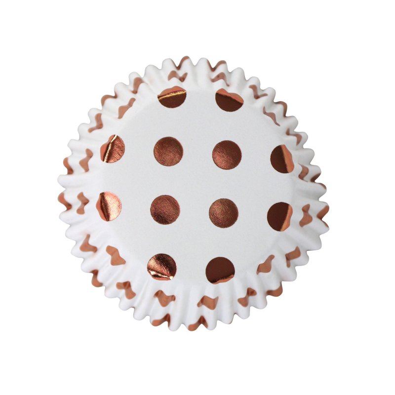 Papilotki do cupcakes - 50xh30mm - 30 sztuk - PAP835
