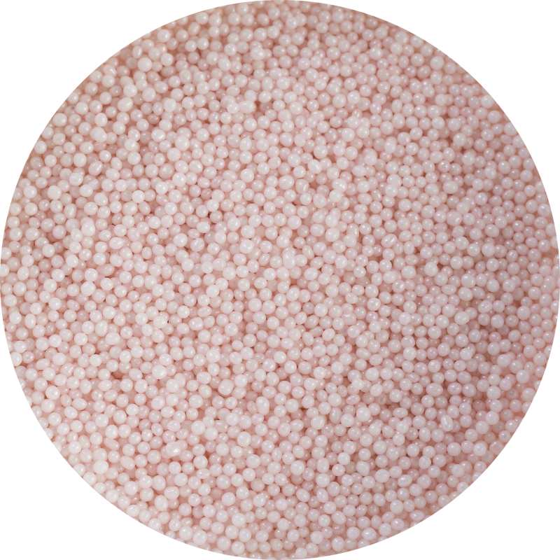 Posypka cukrowa groszek różowy perłowy PC2