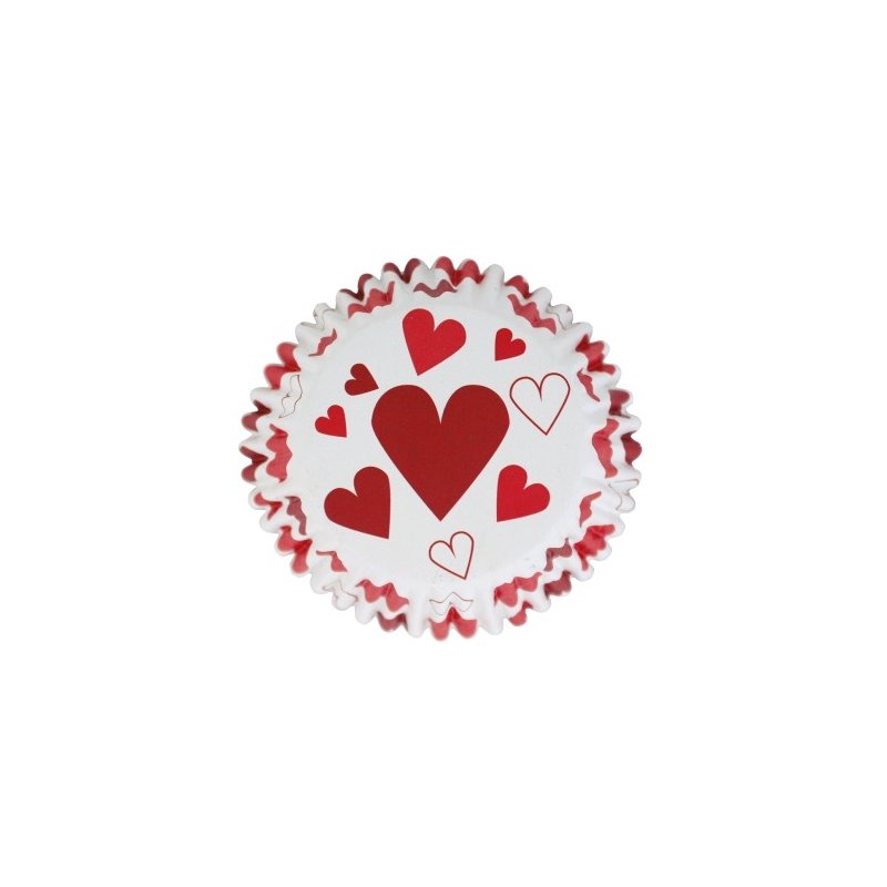 Papilotki do cupcakes - 50xh30mm - 30 sztuk - PAP825