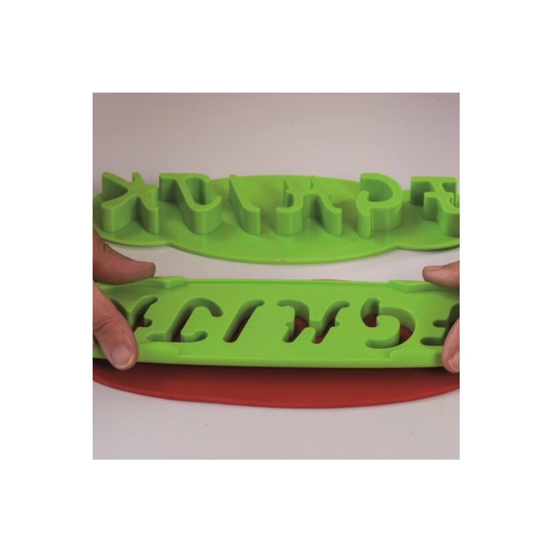 Wykrawaczki plastikowe litery rozmiar 36mm ANGWP70