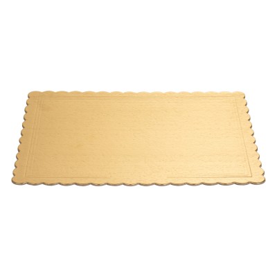 Podkład prostokątny złoty- 30x40 cm - PPZ30x40