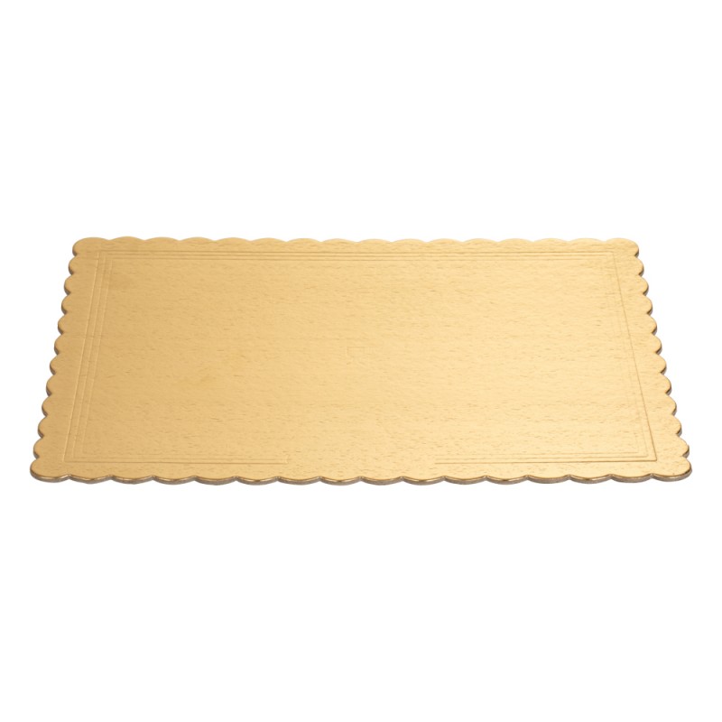 Podkład prostokątny złoty- 30x40 cm - PPZ30x40