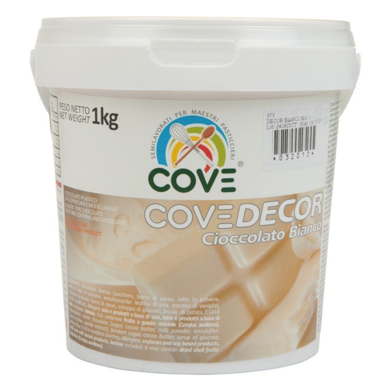 Czekolada plastyczna biała - 900g - CZPB1