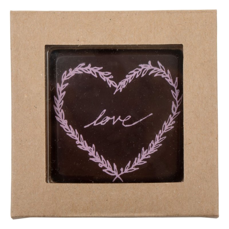 Czekoladowy prezent "LOVE" - 30szt. tabliczka 60x60mm- CPG1416