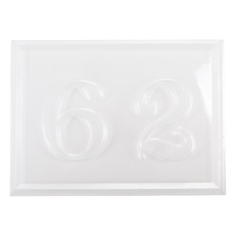 Foremki plastikowe 4 sztuki - Cyfry 12cm - FP1012