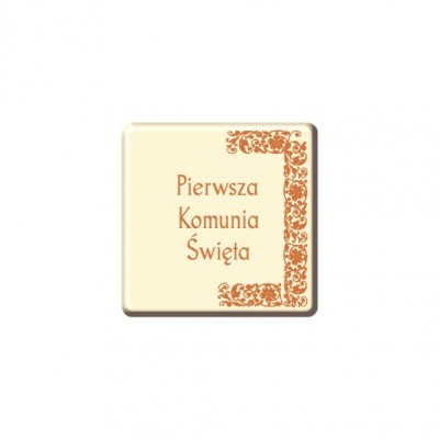 Czekoladowy prezent-30szt. tabliczka 60x60mm- CPG1406G
