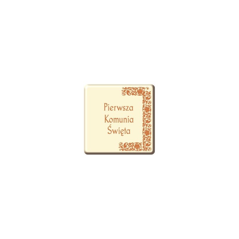 Czekoladowy prezent-30szt. tabliczka 60x60mm- CPG1406G