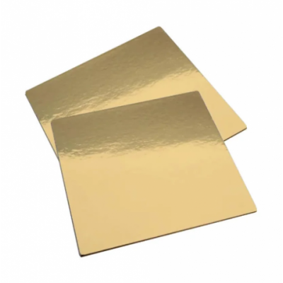 Podkład kwadratowy złoty pod monoporcję 7 cm-20 szt.-MONO7
