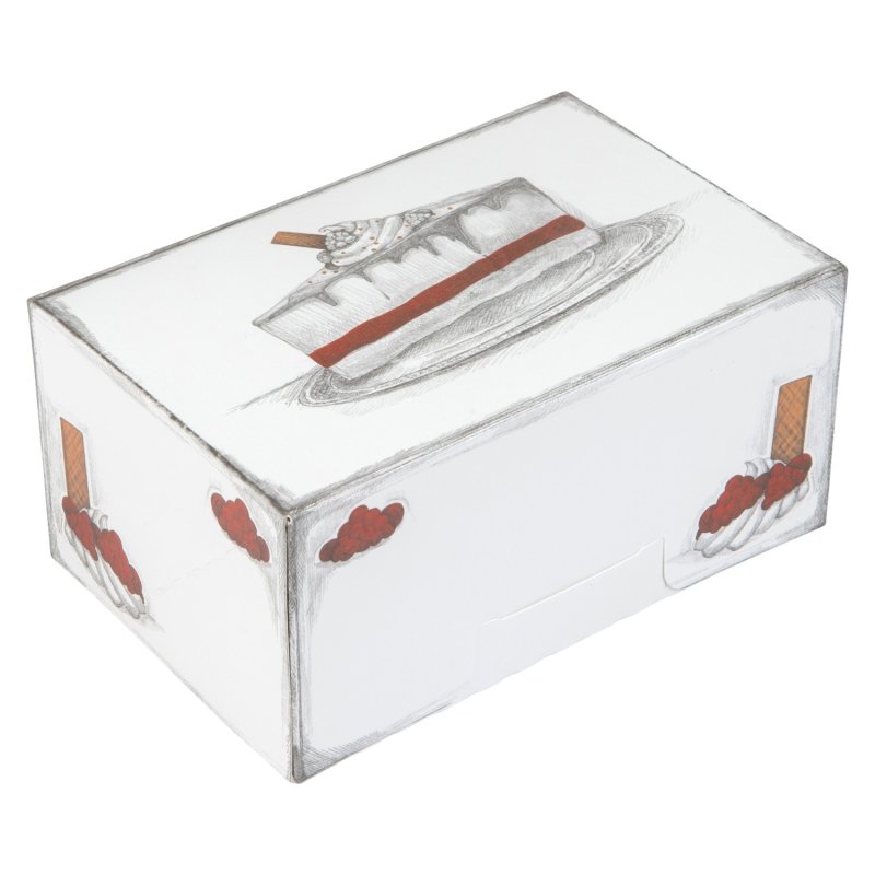 Karton do tortu z nadrukiem 165/110/80 mm-K8