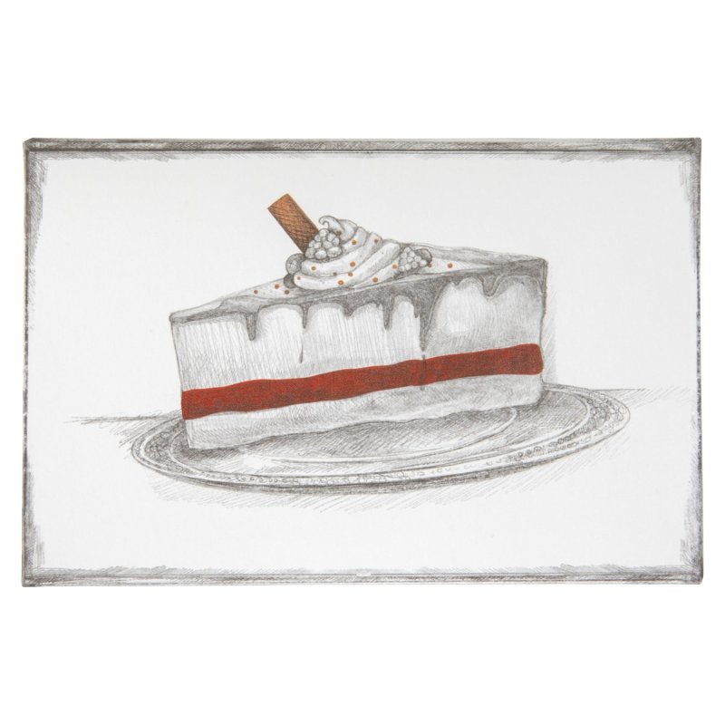 Karton do tortu z nadrukiem 165/110/80 mm-K8