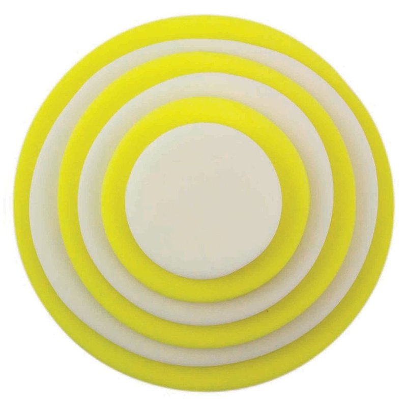 Wykrawaczki plastikowe - zestaw 6 kół rozmiar od 46 do 126 mm-PNR5