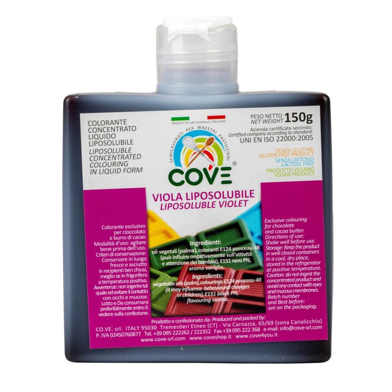 Barwnik do czekolady w płynie - fioletowy - 150g - BCC8