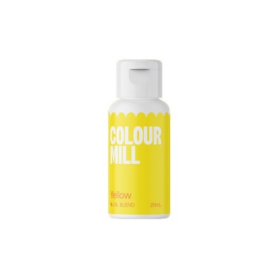 Barwnik Colour Mill Oil Blend-żółty-20 ml- BCMO20YLW