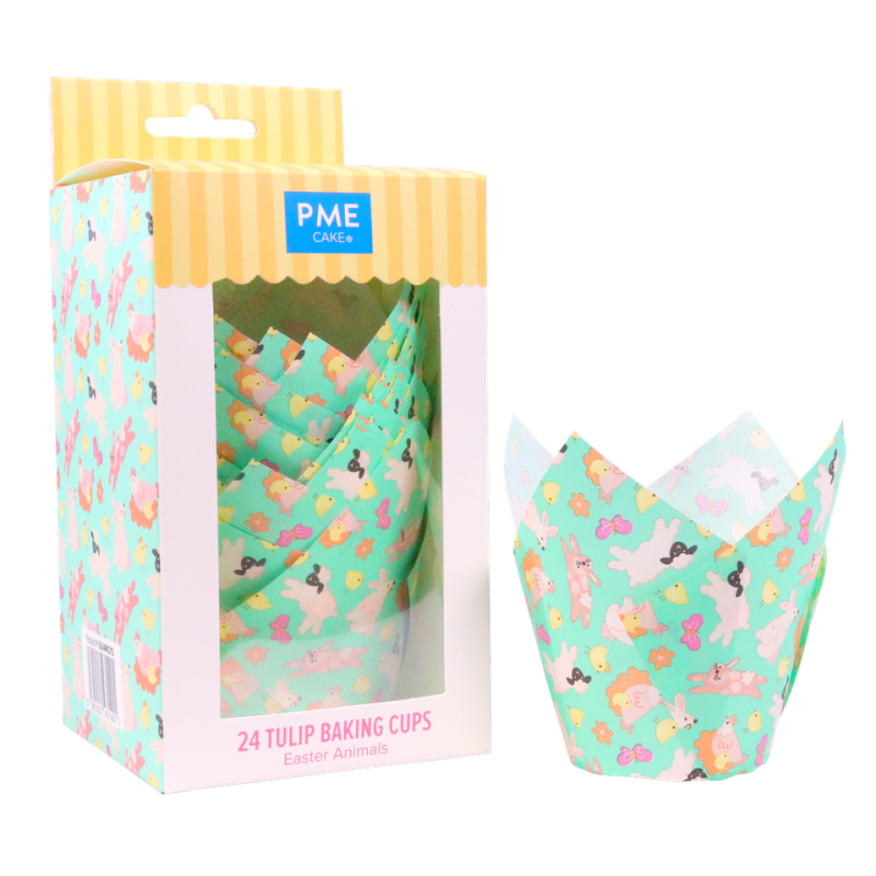Papilotki do cupcakes - wys.100mm - 24 sztuk - MC013