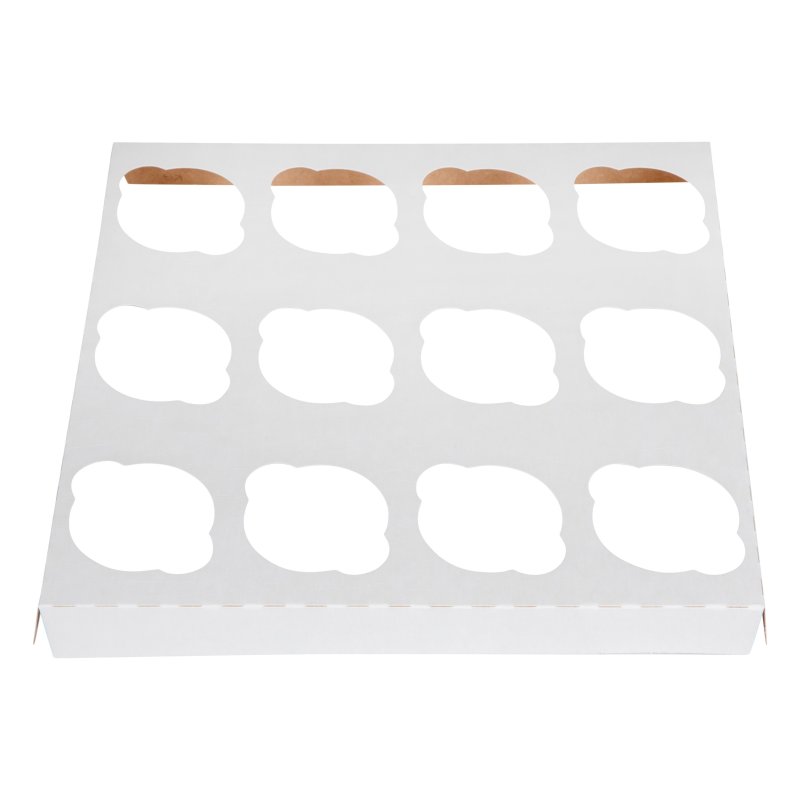 Wkładki na 12 muffinek-10 szt.- 28x28x3 cm-K17