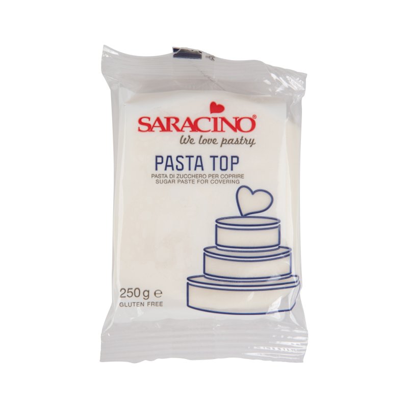 Masa cukrowa Saracino Top Sugar - biała 250g - DEC044K025