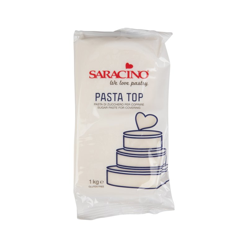 Masa cukrowa Saracino Top Sugar - biała 1kg - DEC044K1