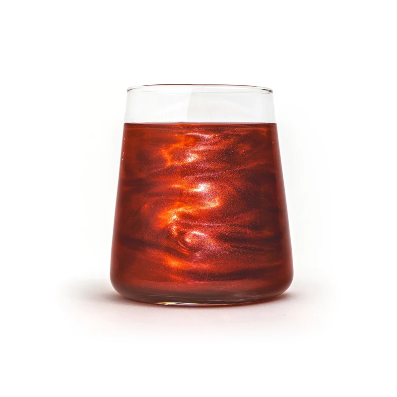 Jadalny brokat do drinków - Milano Red - 10g-GLI7