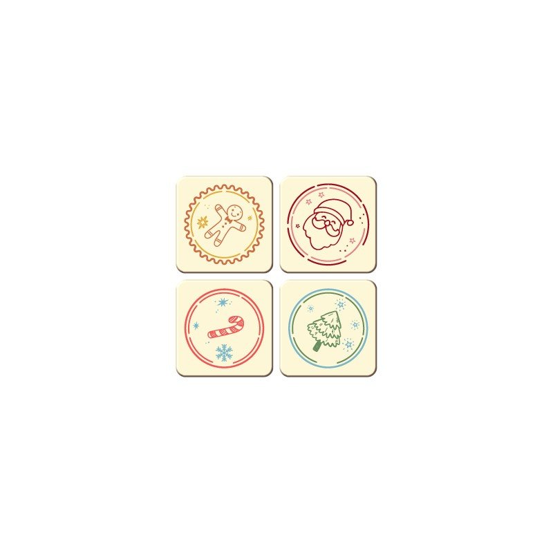 Kwadrat 25mm  - 100szt.- DCN27B