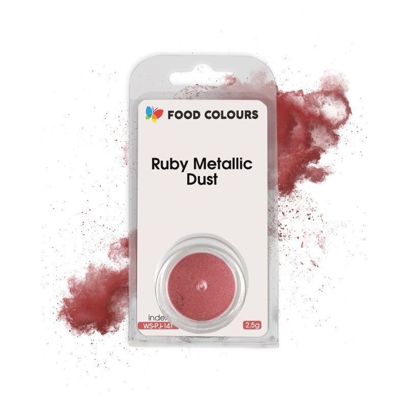 Barwnik pyłkowy RUBY Metallic Dust Mini 2,5 g - WS-PJ-141
