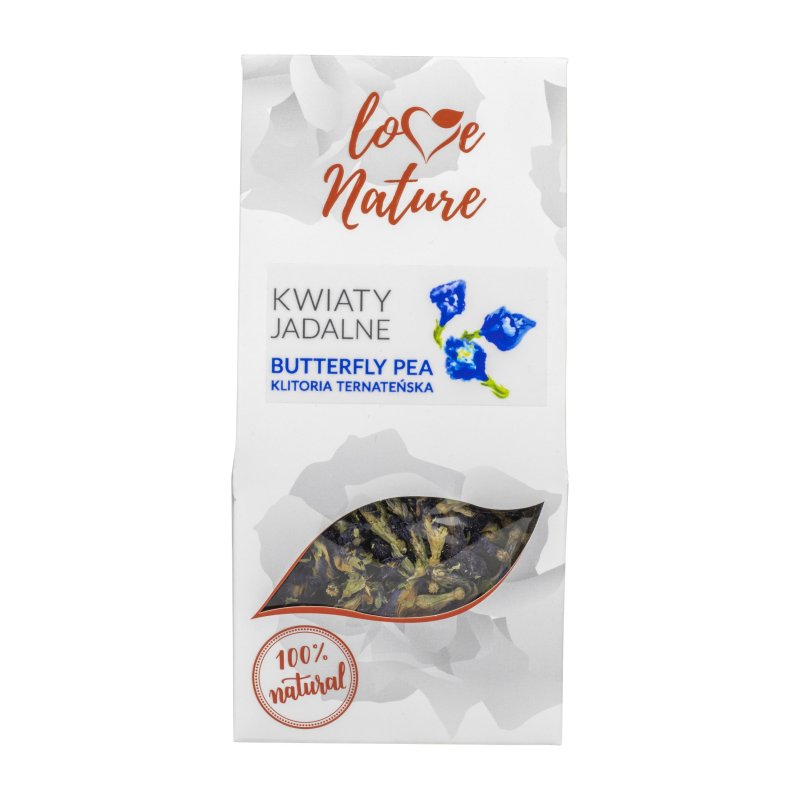 Kwiaty jadalne butterfly pea-klitoria ternateńska 15g - KJ051