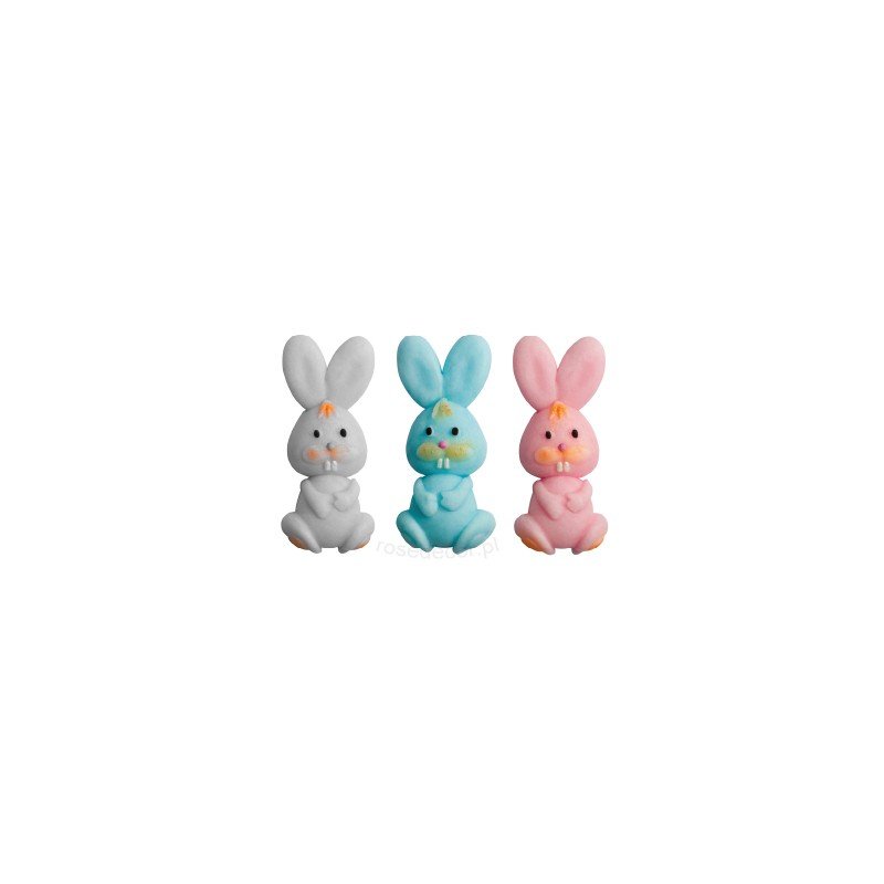 Króliczek cukrowy 5,5 cm 42 szt. MIX- SR230642