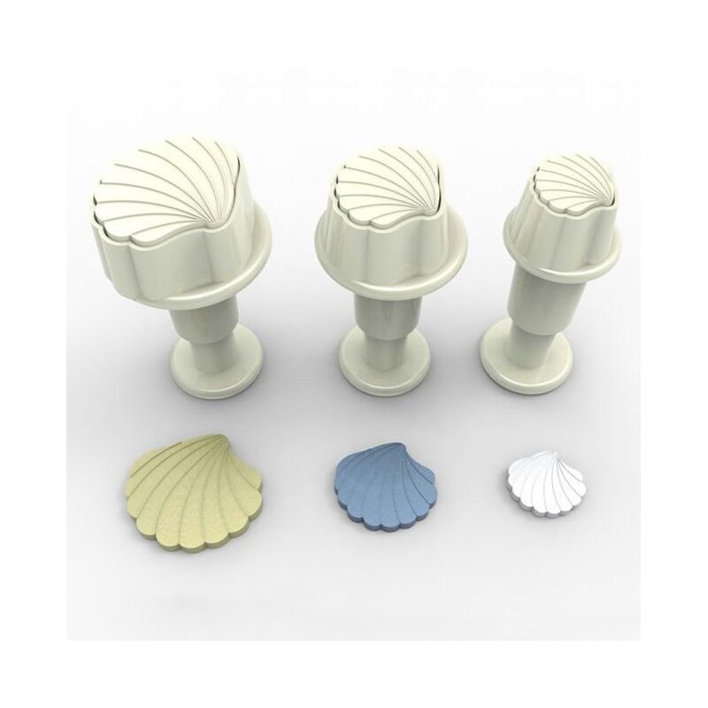 Wykrawaczki 3 muszle zestaw 3szt. - DF0570