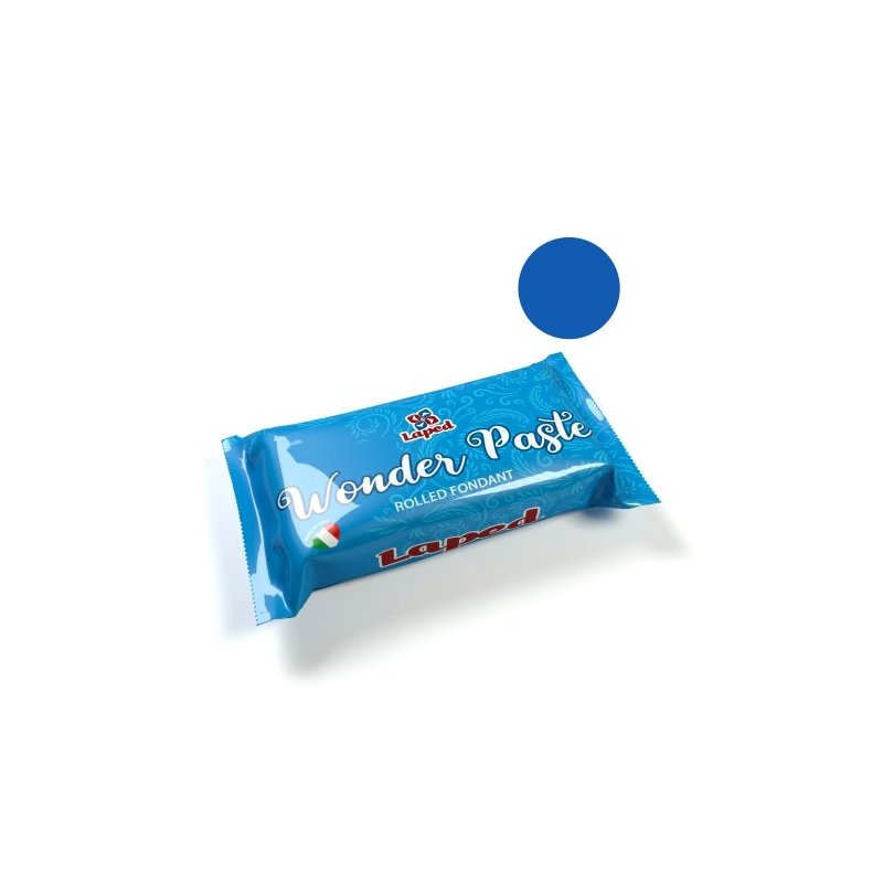 Masa cukrowa/lukier plastyczny Wonder Paste niebieska 1kg WPNE