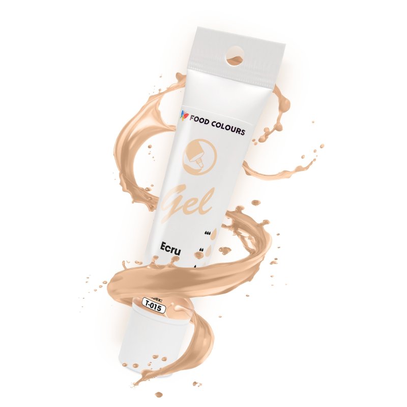 Barwnik żelowy w tubce Ecru 30 g - T-015