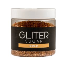 SUGAR GLITER -  ZŁOTY cukier dekoracyjny 90 g  SUG1