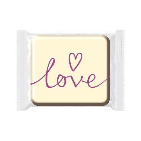 Mini czekoladki''love''-40x45mm-70szt.- CPGC17
