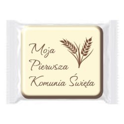 Mini czekoladki''Moja Pierwsza Komunia Święta''-40x45mm-70szt.- CPGC18