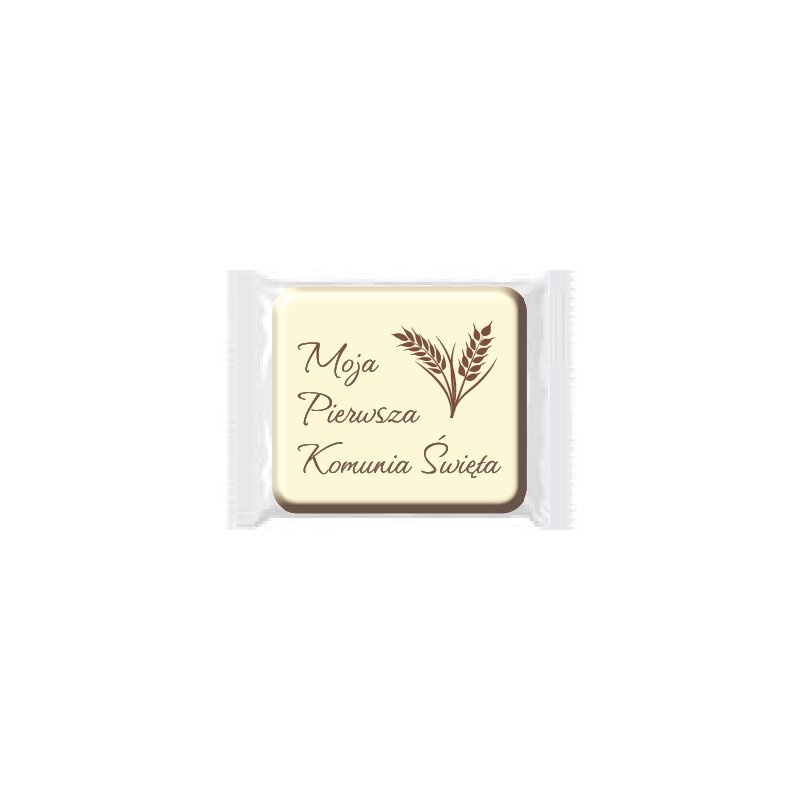 Mini czekoladki''Moja Pierwsza Komunia Święta''-40x45mm-70szt.- CPGC18