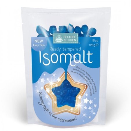 Isomalt kolorowy 125g  niebieski - IS NIEBIESKI