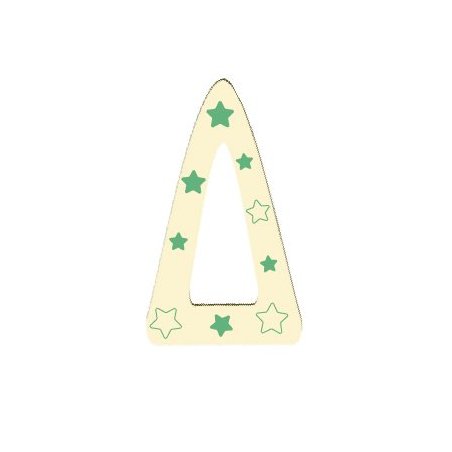 Trójkąt 60mm - 80szt.- DC116B