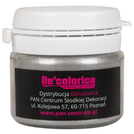 Barwnik pyłowy - srebrny ciemny- 20g - BZM05