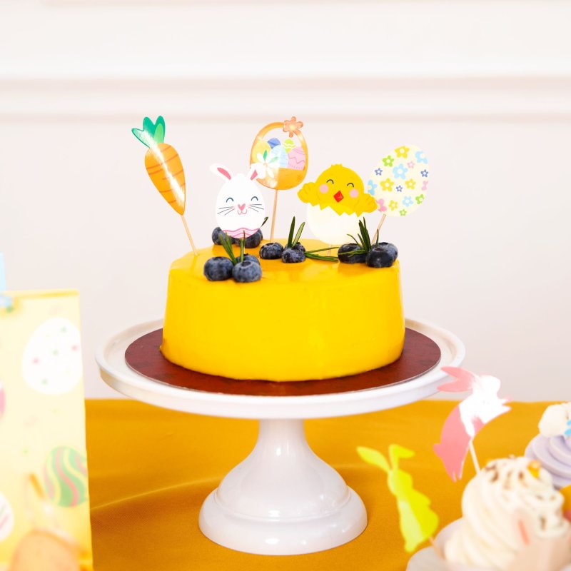 Topper na tort WIELKANOC  - 5 szt. - KPT149492