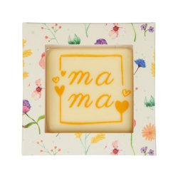 Czekoladowy prezent "MAMA" -30 szt.- tabliczka 60x60mm- CPG1431B