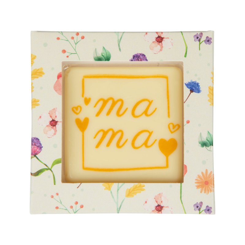 Czekoladowy prezent "MAMA" -30 szt.- tabliczka 60x60mm- CPG1431B