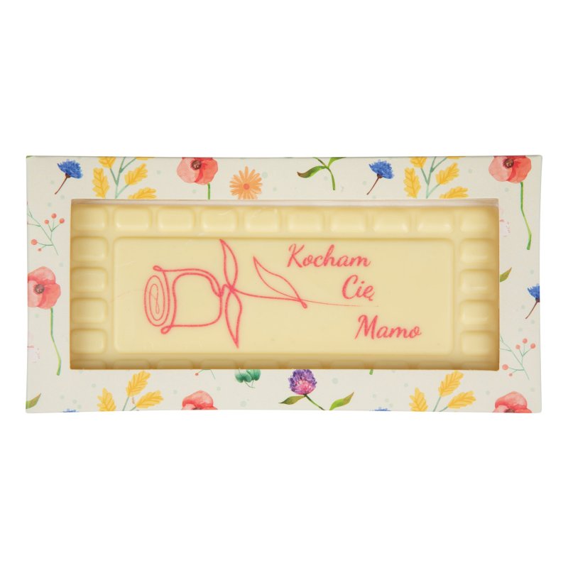 Czekoladowy prezent "KOCHAM CIĘ MAMO"- 15 szt. tabliczka 157x67mm- CPG1530B