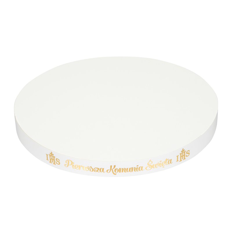 Podkład styrodurowy biały komunijny 30 cm - PSK30