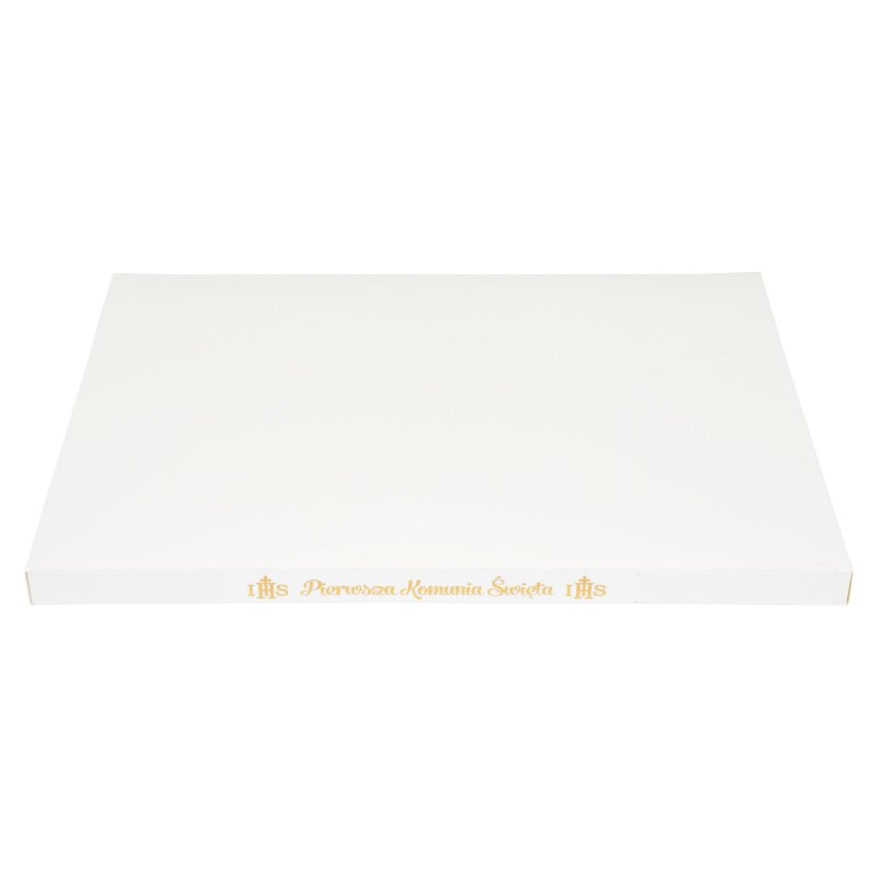 Podkład styrodurowy biały komunijny 30 x 40 cm - PPK30X40