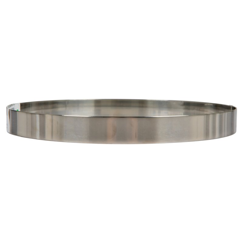 Mini rant  ze stali nierdzewnej - okragły średnica 180 mm h 20 mm 500 ml-1H2X18