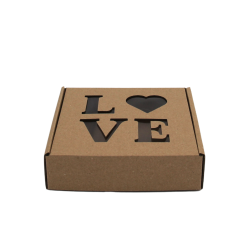 Kartony do ciastek LOVE 20x20x5 cm- K20 (5sztuk)