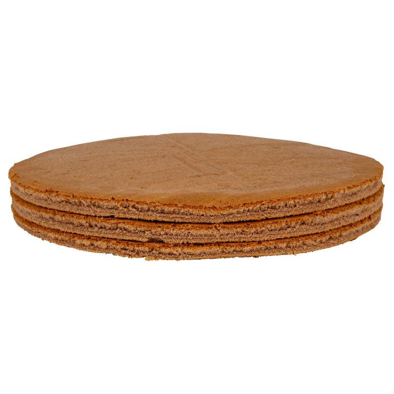 Biszkopt kakaowy średnica 24cm, wys.1,3cm  6x 3szt. - 513237