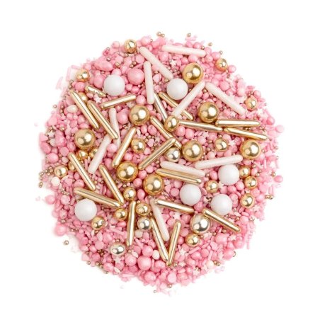 Posypka cukrowa SILKY PINK SŁODKI BUFET PC131