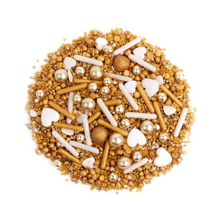 Posypka cukrowa  GLIMMER GOLD SŁODKI BUFET PC106